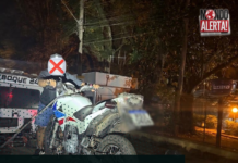 Guarda Civil Municipal de Itabirito removeu motocicleta irregular durante patrulhamento preventivo.